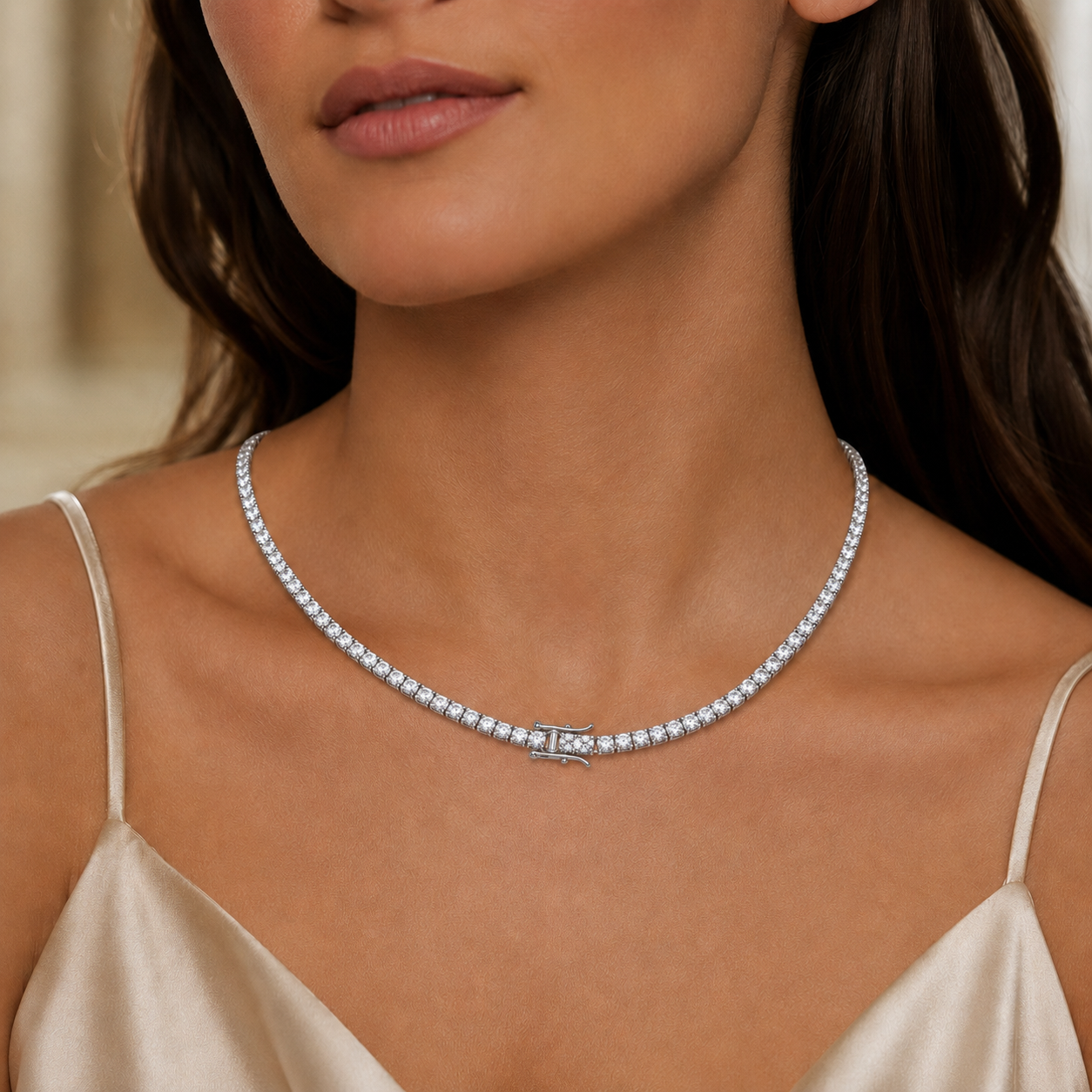 Stainless steel necklace (4mm)