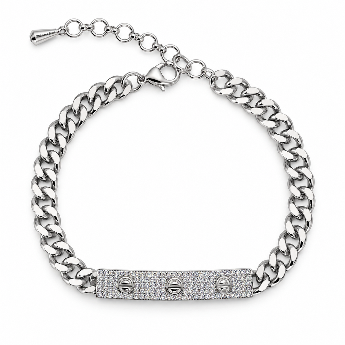 Luxe Bar Chain Bracelet – Gold & Silver