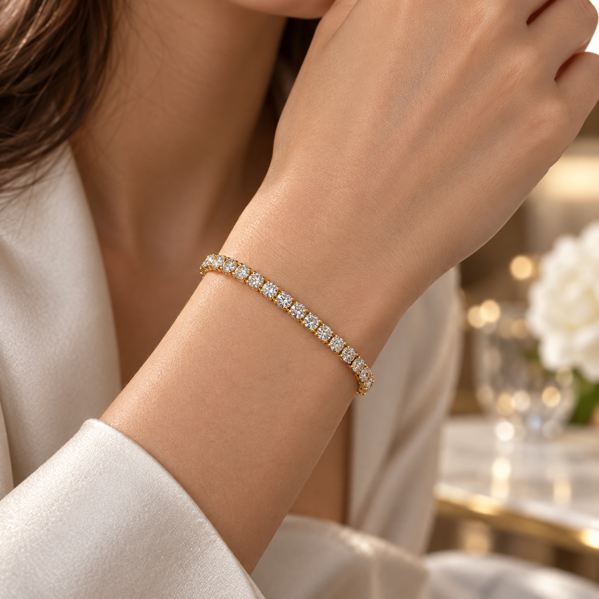 Classic Tennis Bracelet(3mm)