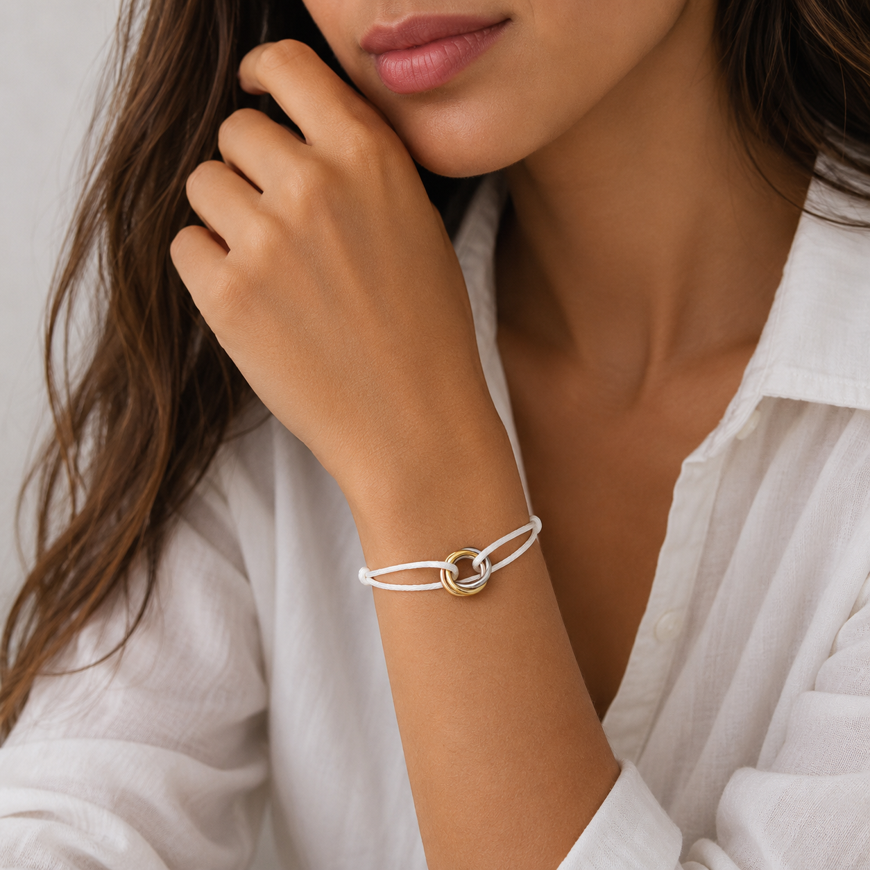 Trinity cartier Cord Bracelet – Adjustable Unisex Design ✨