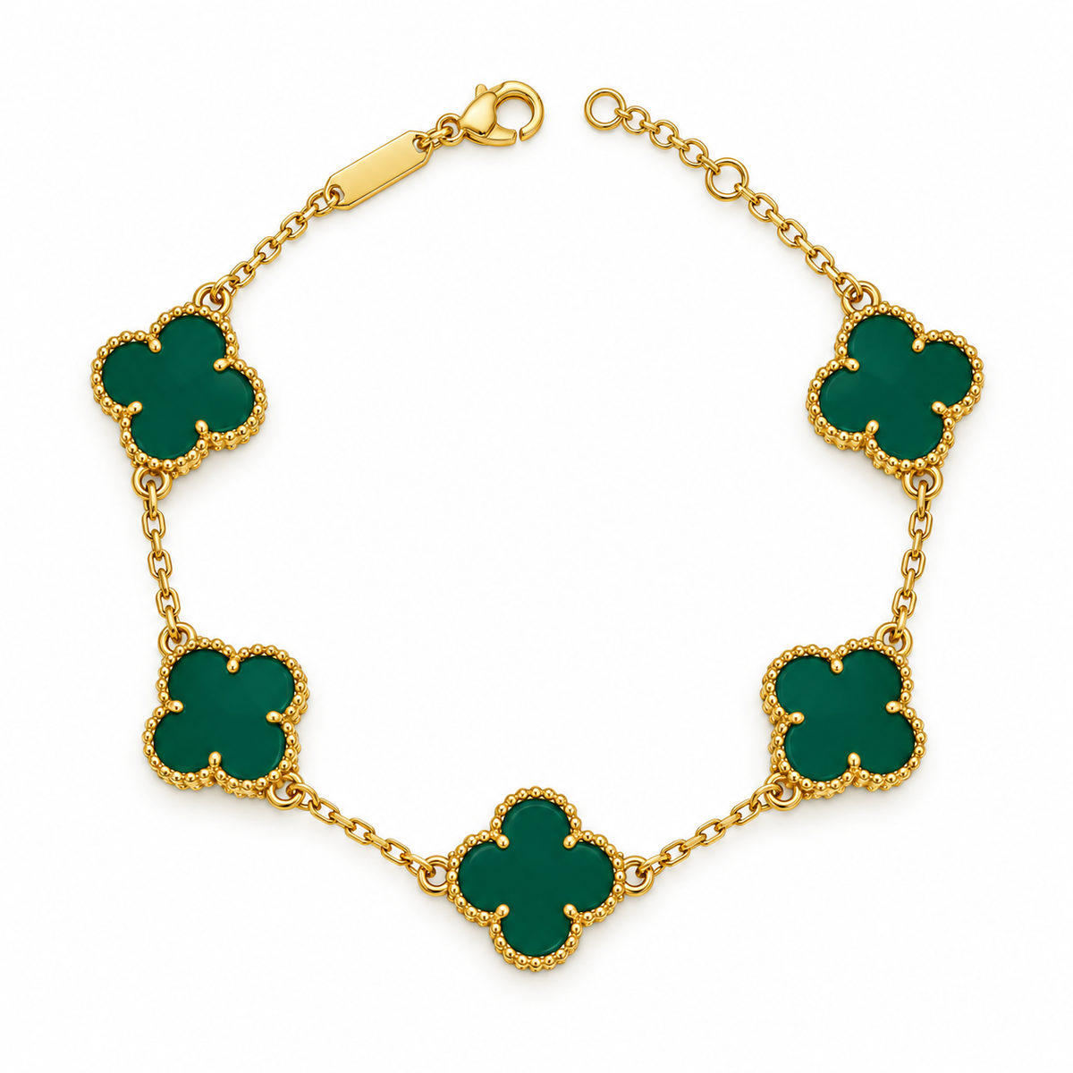 Seda Clover Bracelet – Elegance in Every Shade