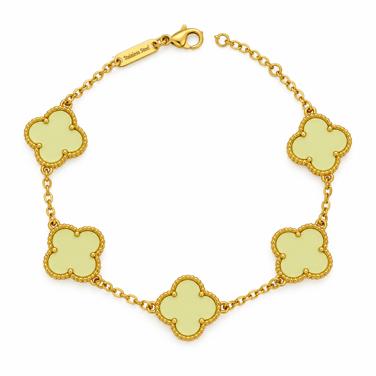 Seda Clover Bracelet – Elegance in Every Shade