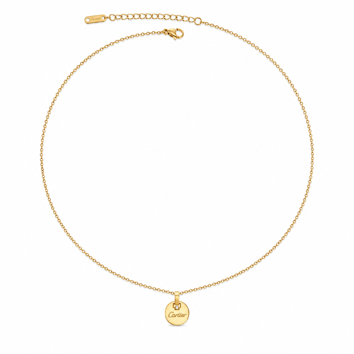 Charm Pendant Screw Motif Necklace | Poshewix