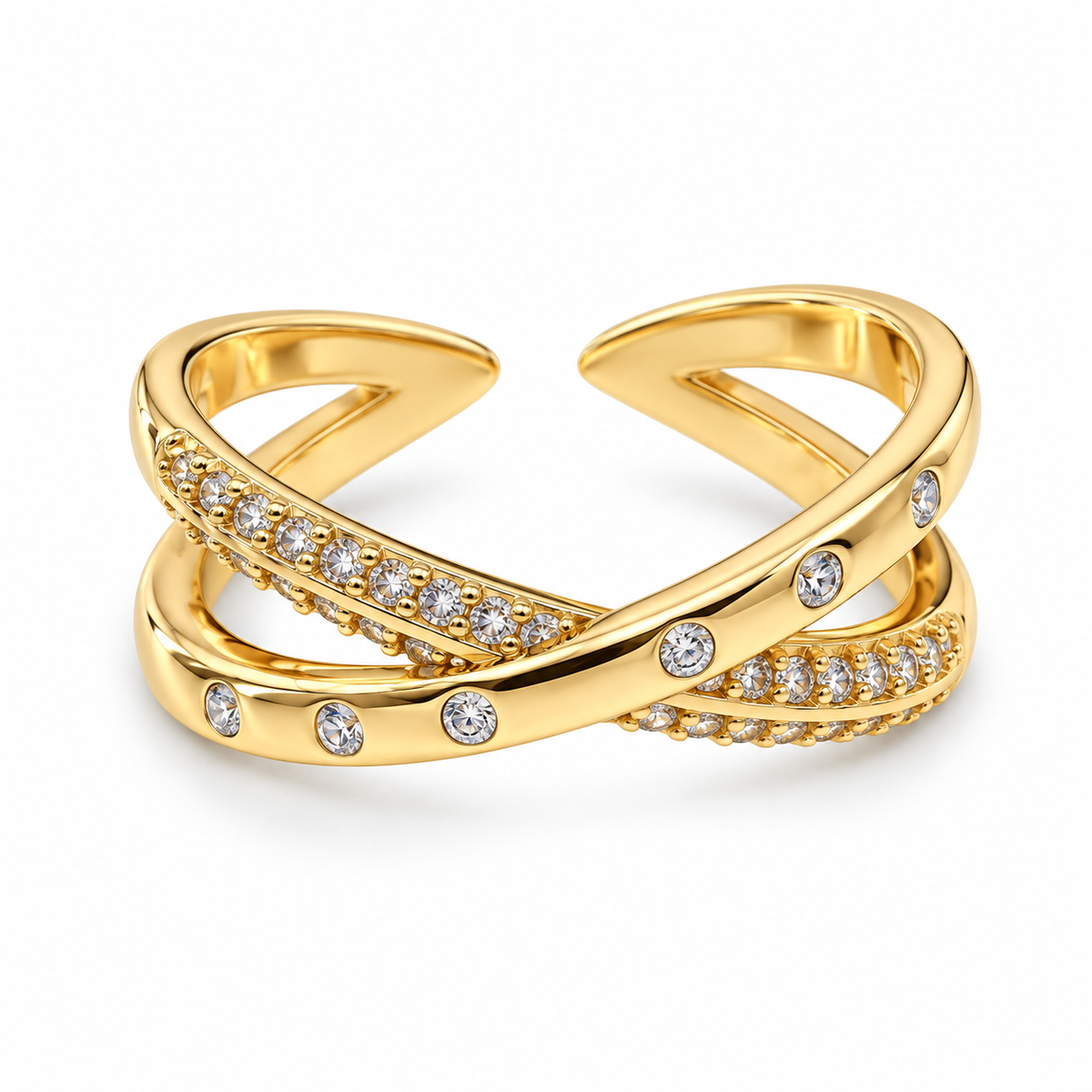 Twisted Elegance Ring