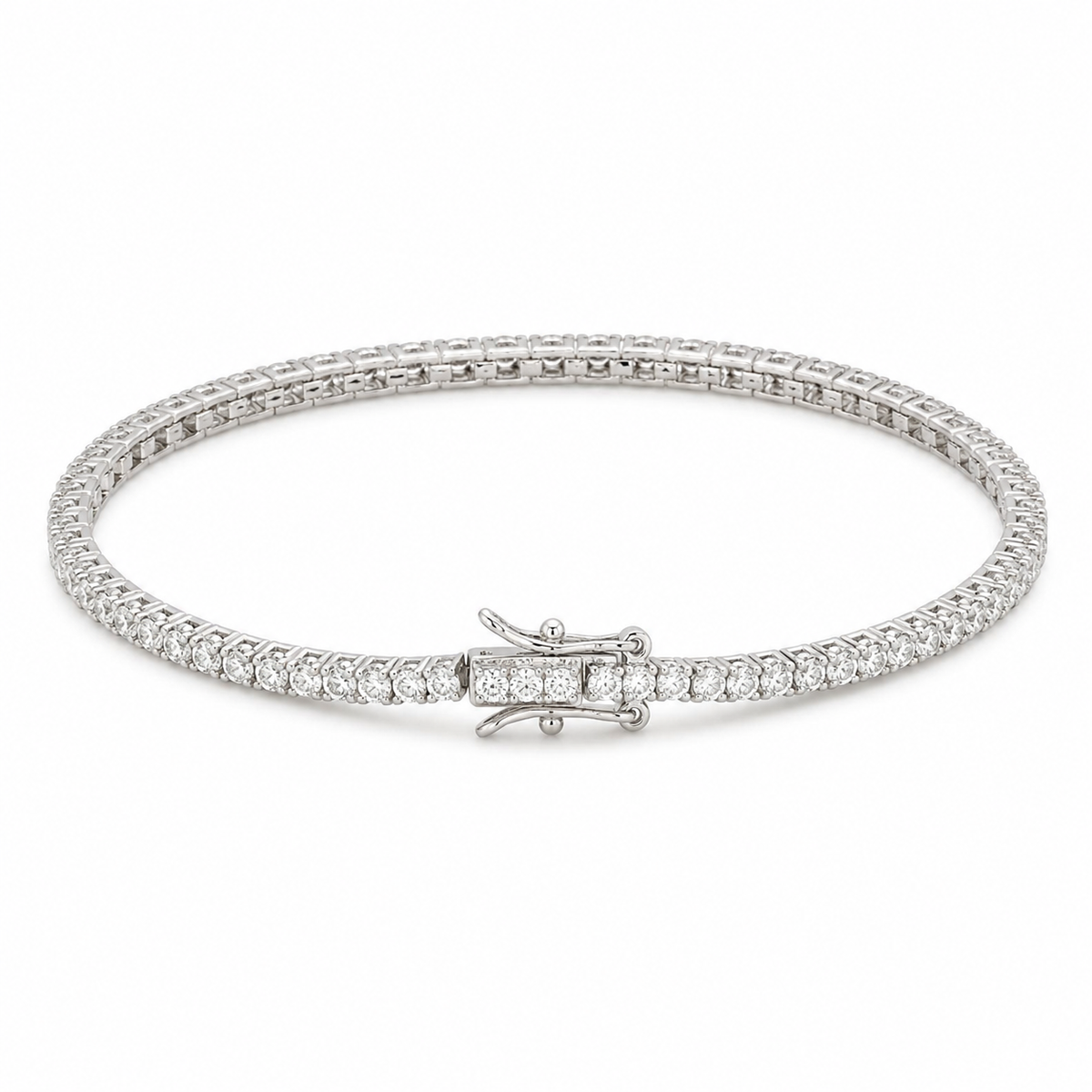 Brass Tennis Bracelet(2mm)
