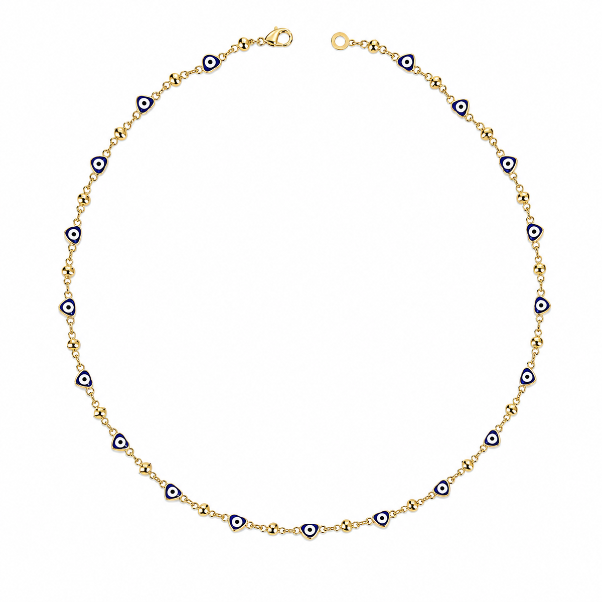 Heart shape Evil Eye Necklace