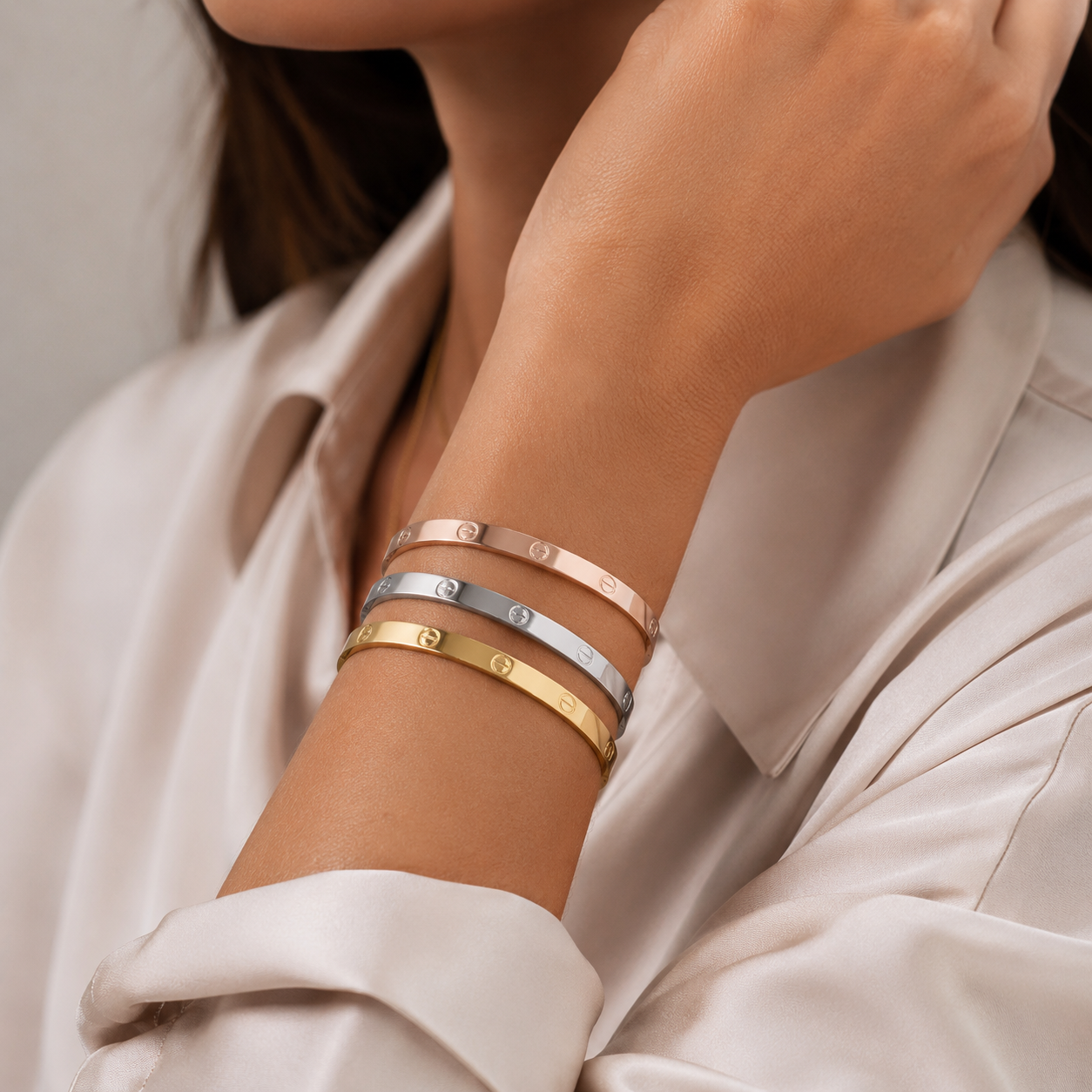 SEDA cartier set Bangle Trio – three colors
