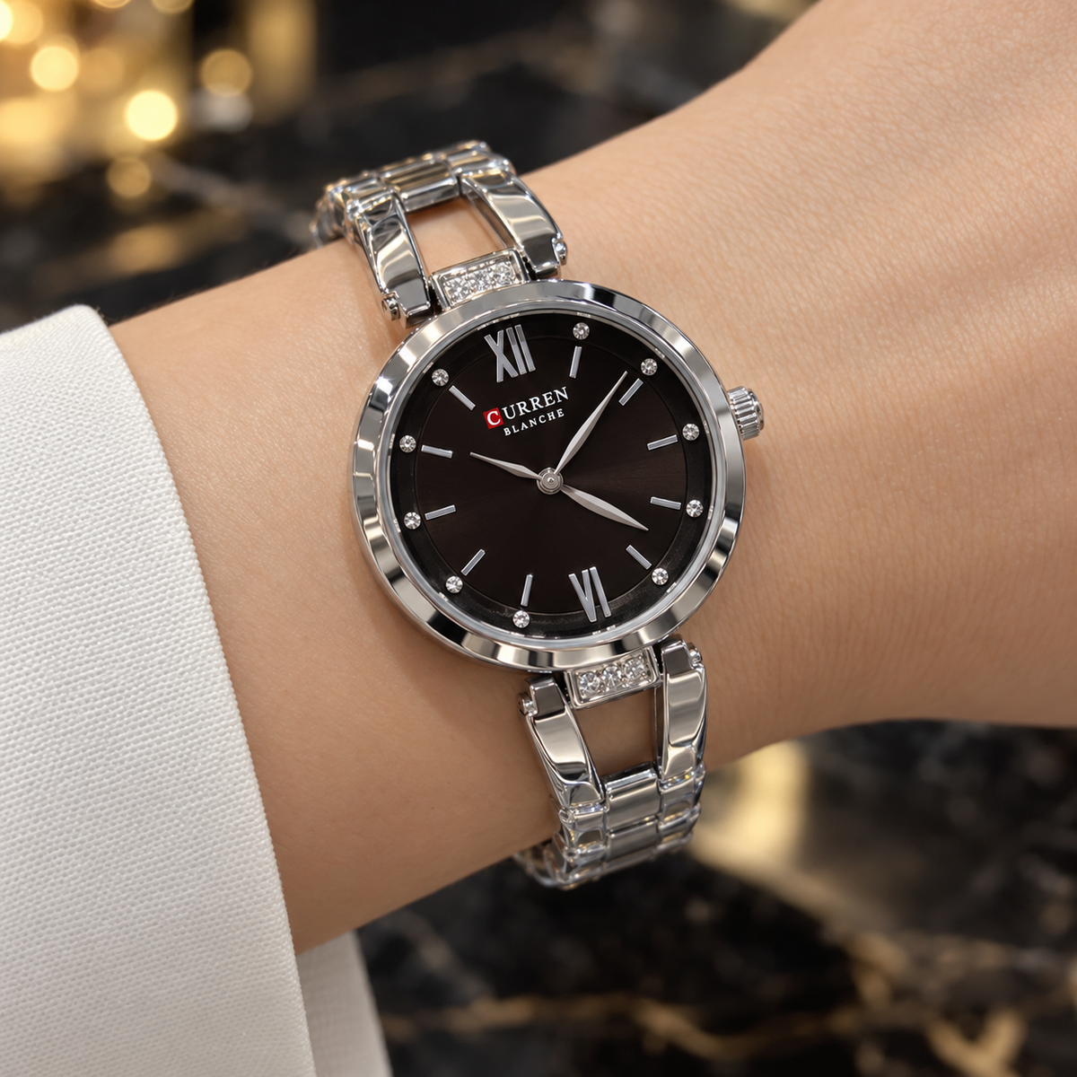 Curren Elegant Bracelet Watch(woman)