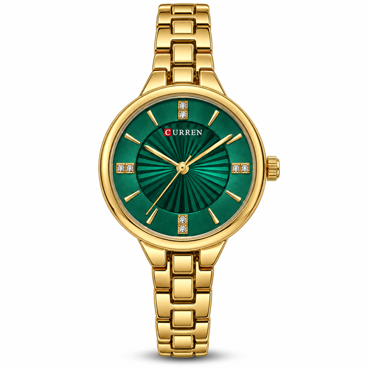 Curren Sunray Gold-Tone Bracelet Watch(woman)