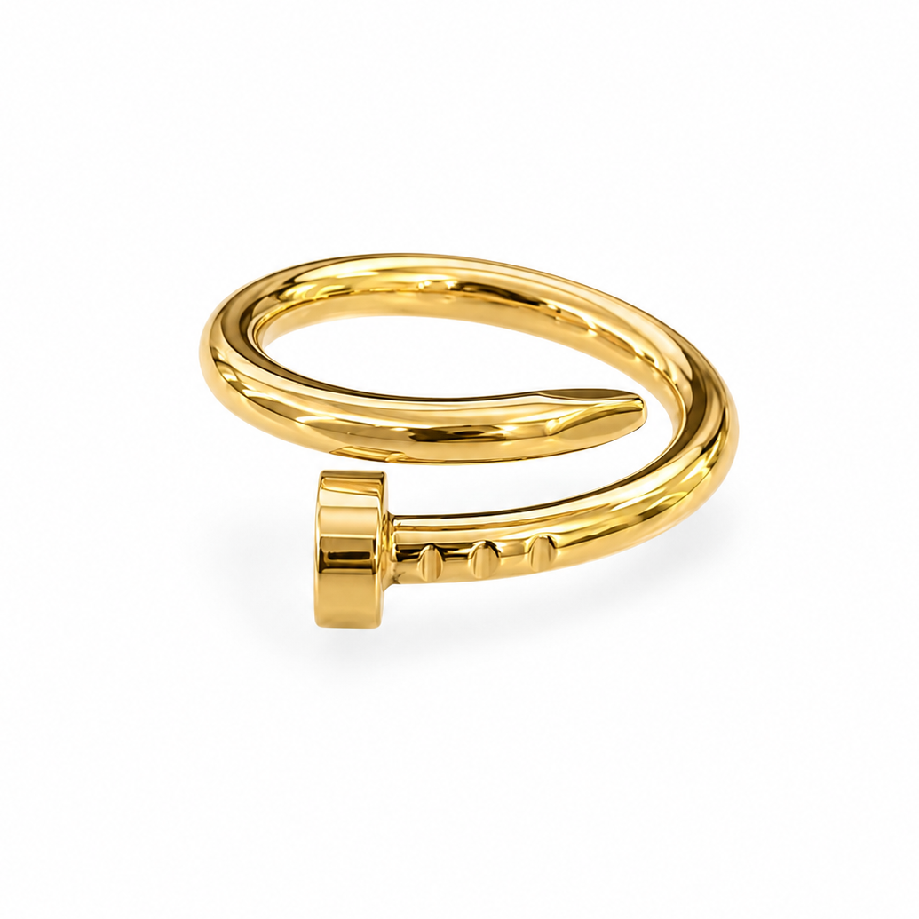 Seda pin Bold Nail Ring – Gold