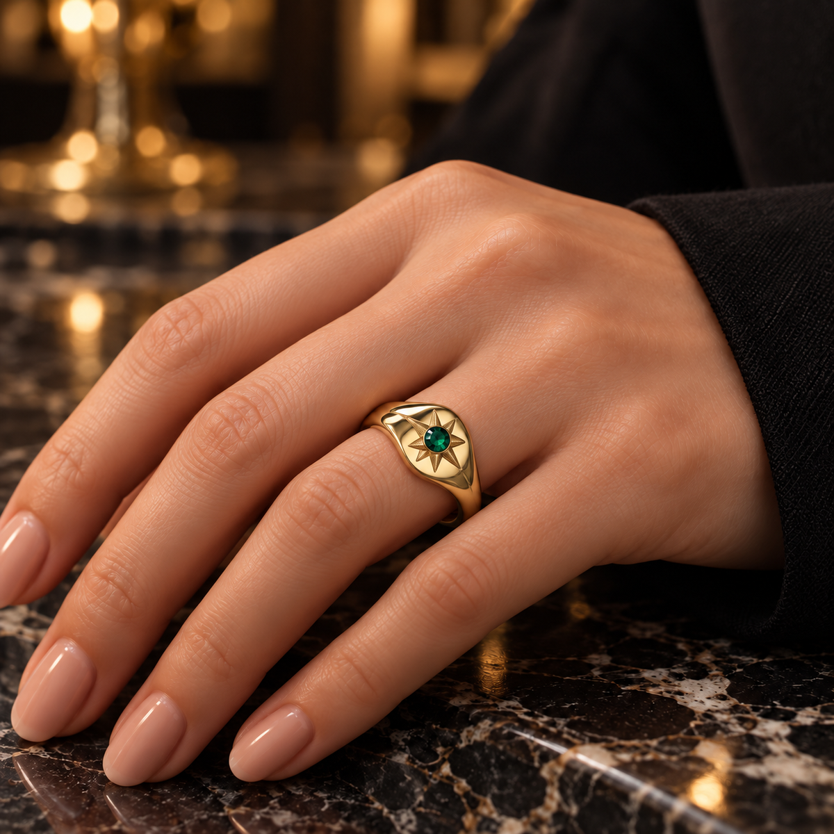 Midnight Star Ring
