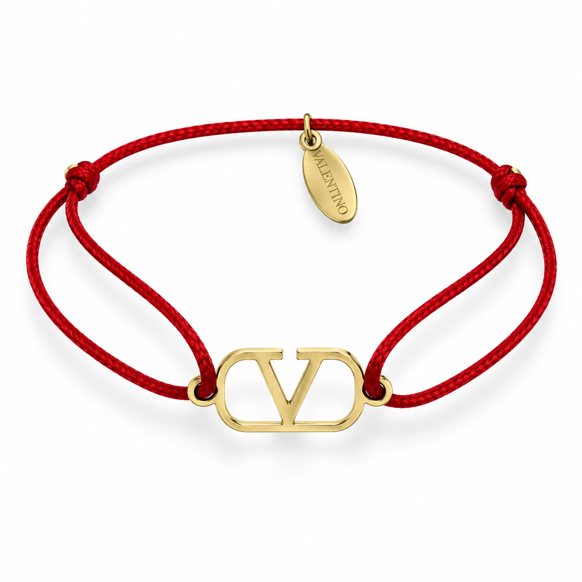 Valentin-o V-Motif Cord Bracelet