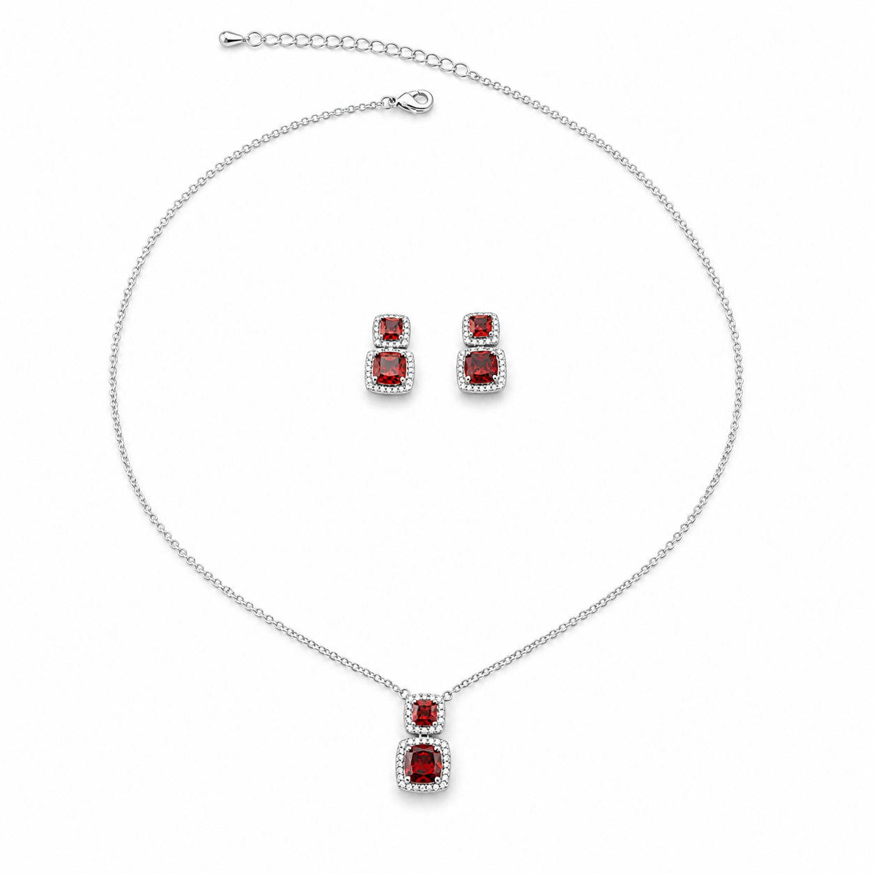colored Glam Set – Crystal Elegance ✨