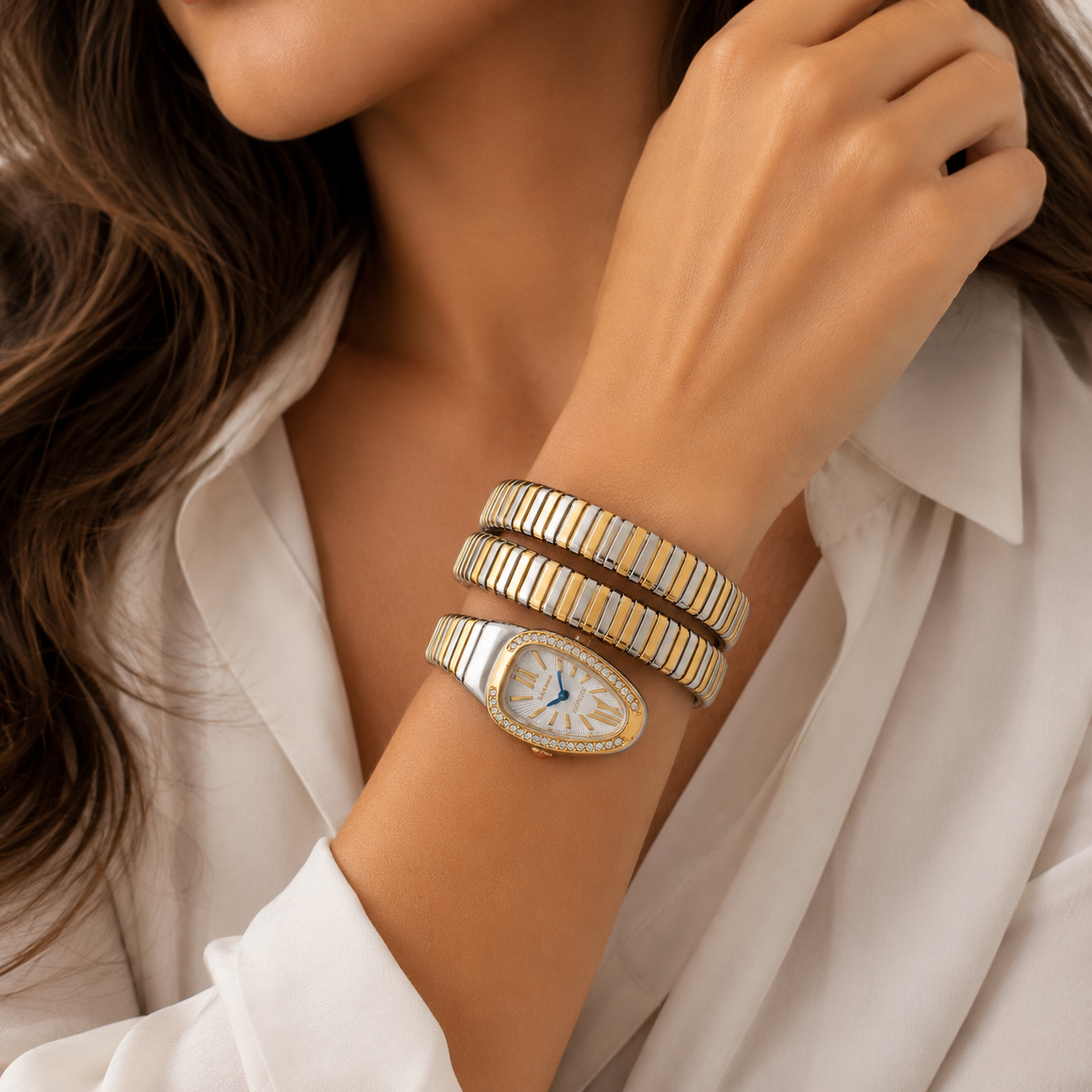 BVULGARI Watch – two tone Variants  ⌚✨