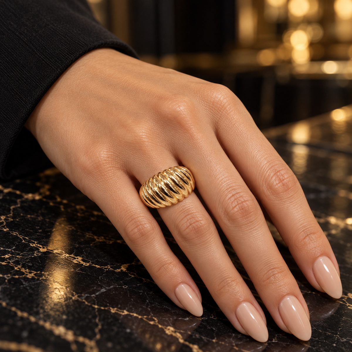 Spiral Dome Ring