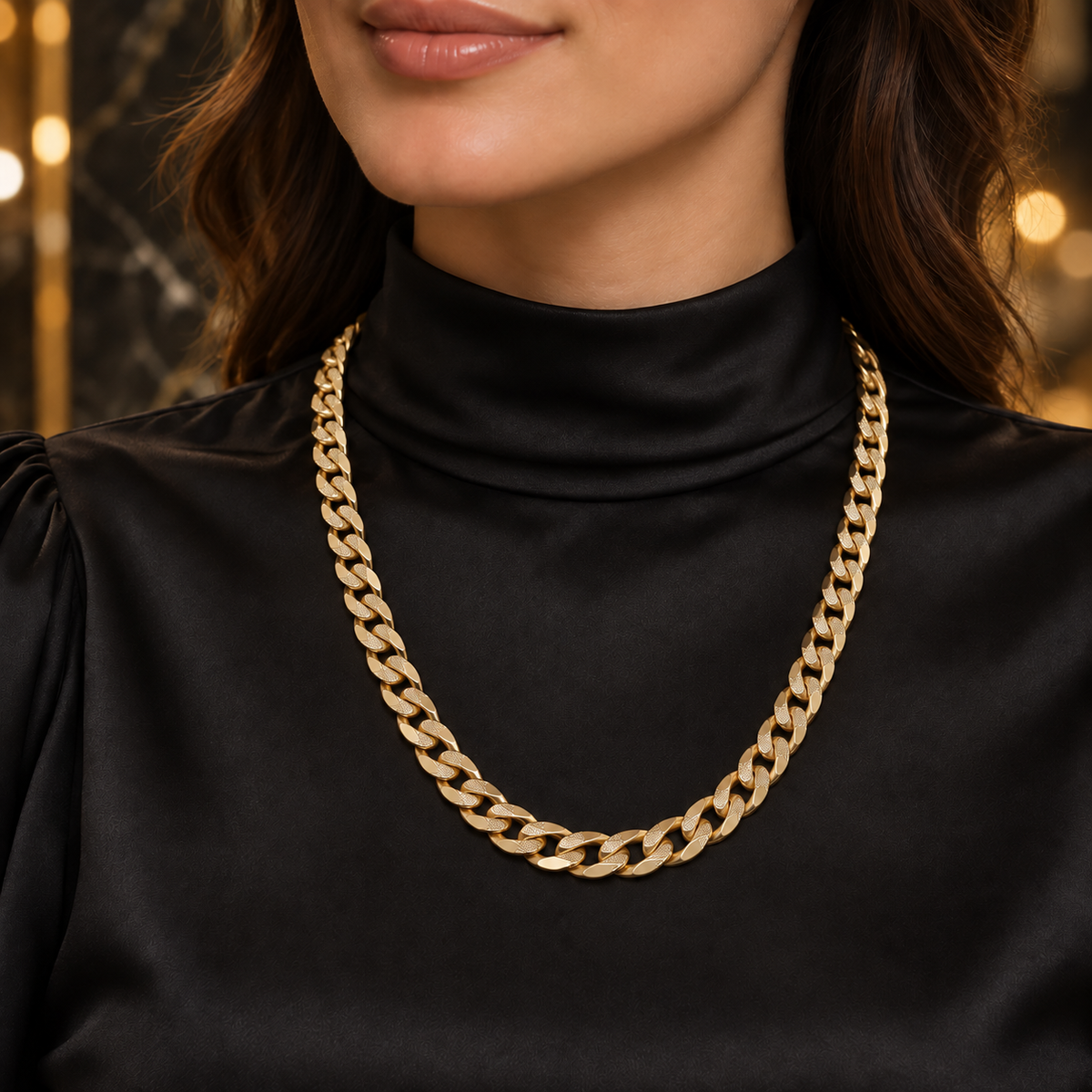 Cuban mar2osh Link Chain – Bold Golden Statement