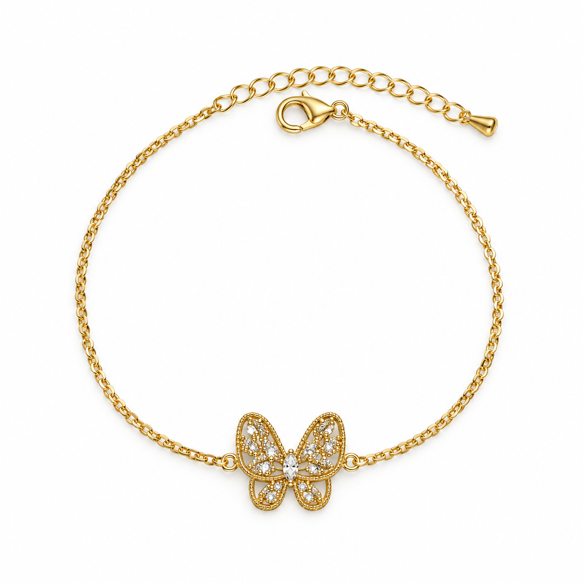 Golden Papillon Bracelet