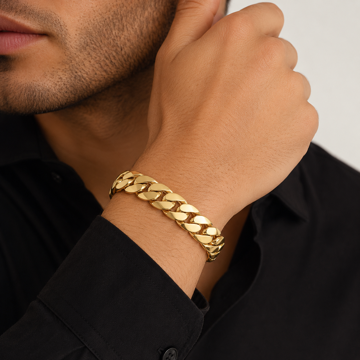 Classic Cuban Bracelet(21cm)