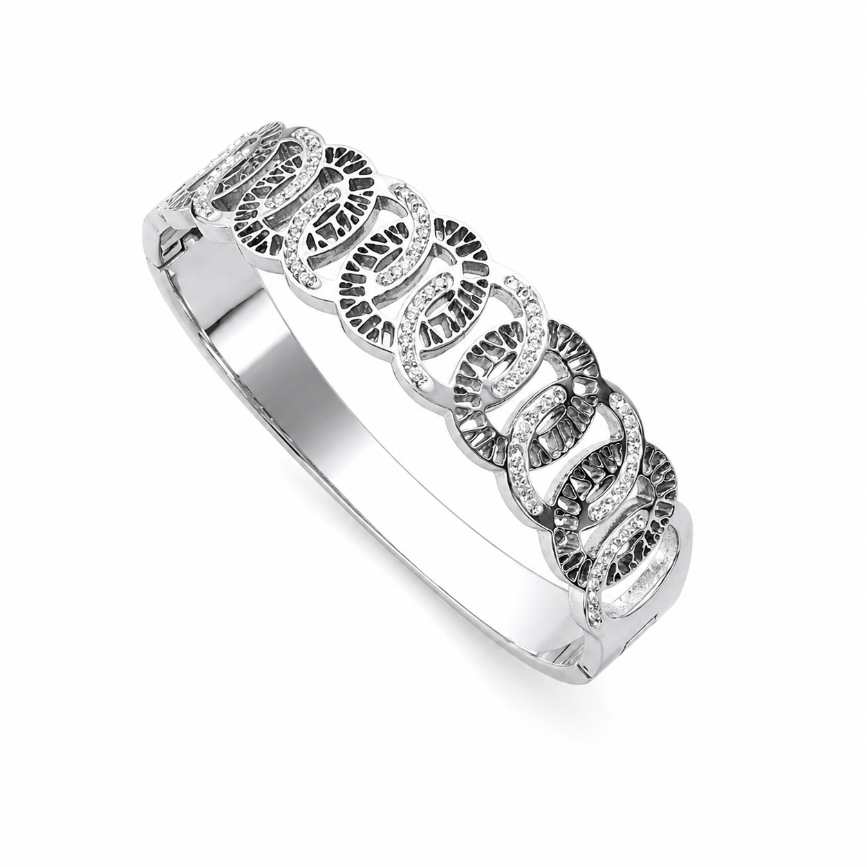 Luxe Linked Elegance Bracelet (Gold & Silver)