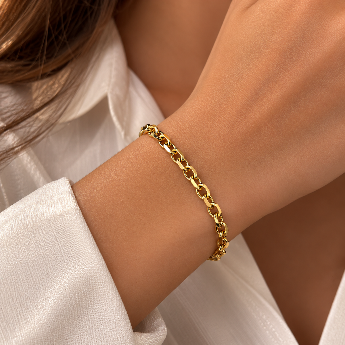 Bold Link Chain Bracelet