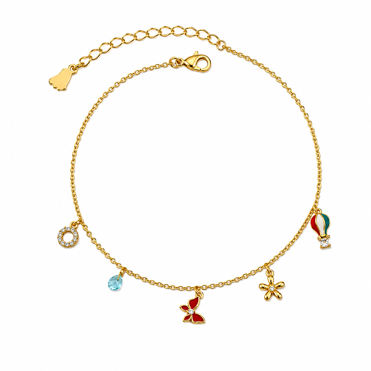 Colorful Charm Anklet