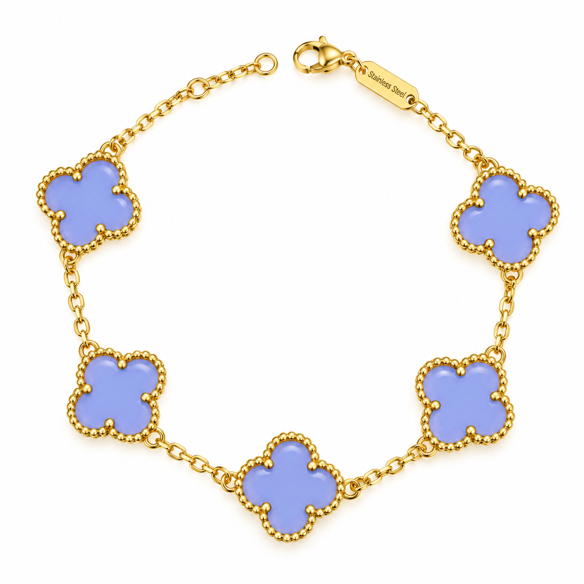 Seda Clover Bracelet – Elegance in Every Shade