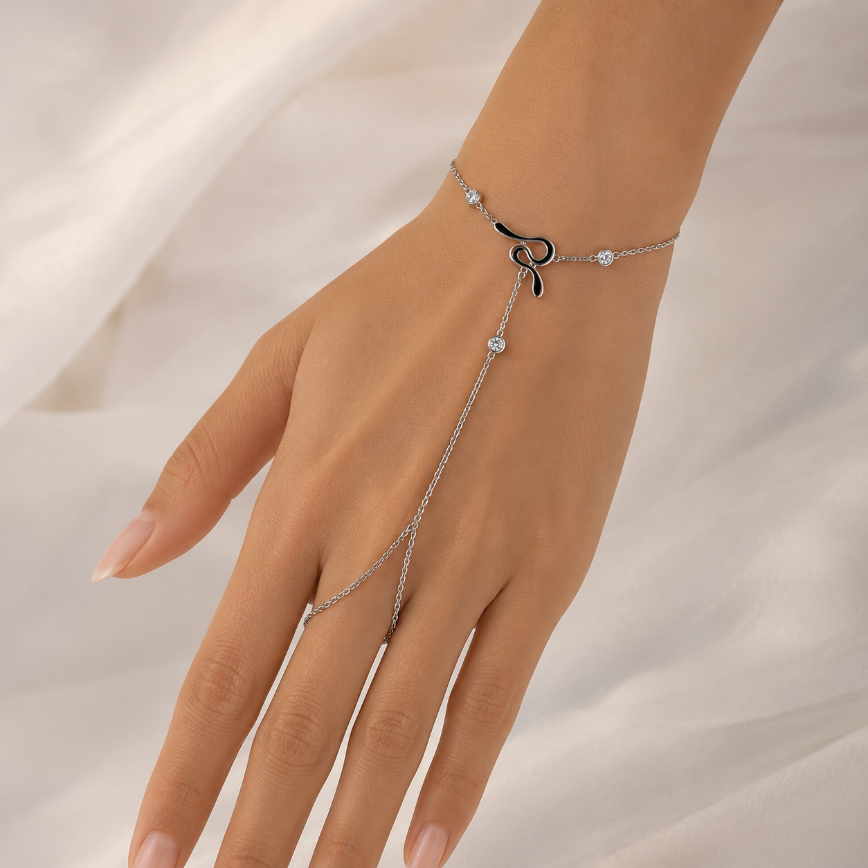 Snake Charm Hand Chain