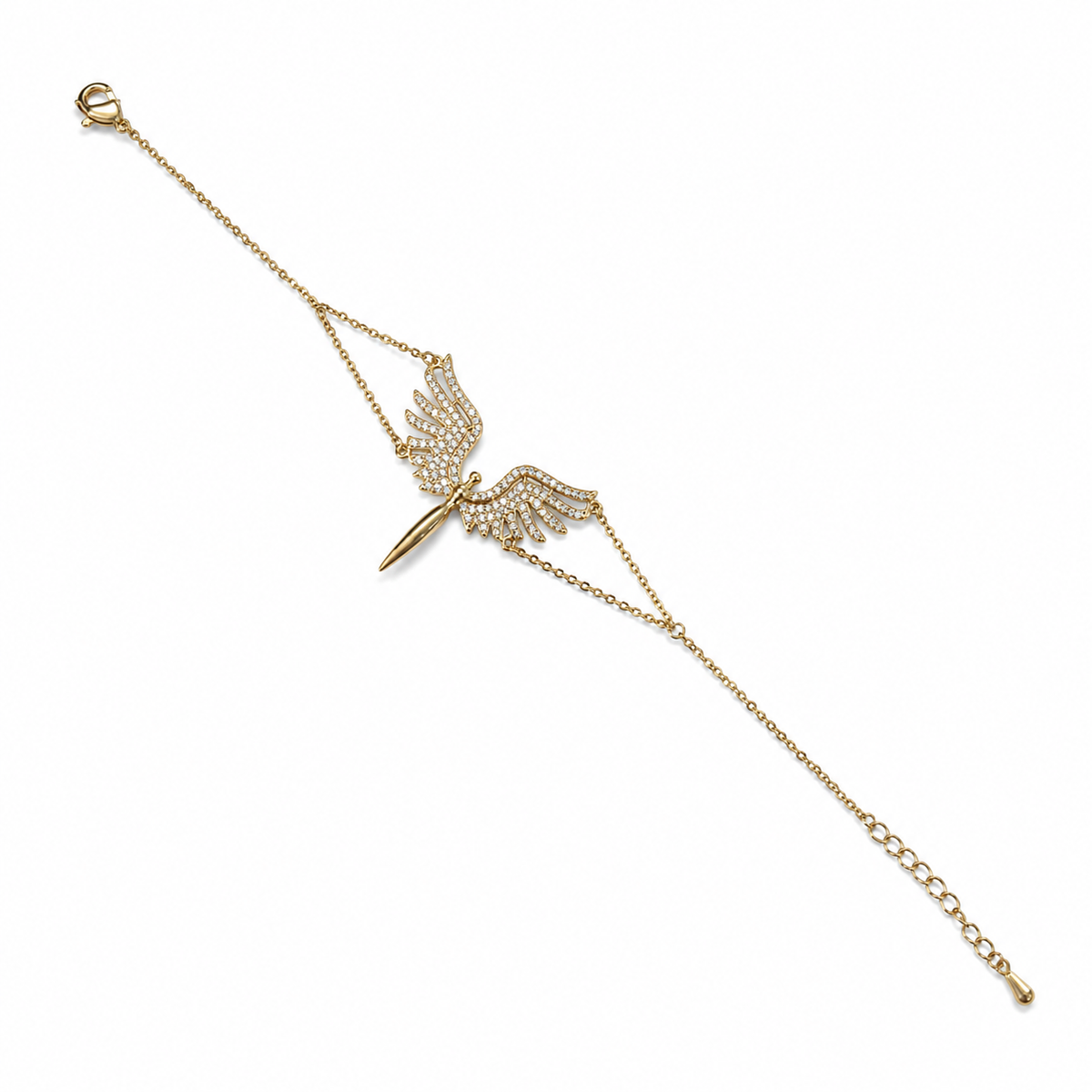 Phoenix bird Wing Slave Bracelet Collection – Water-Resistant & Hypoallergenic