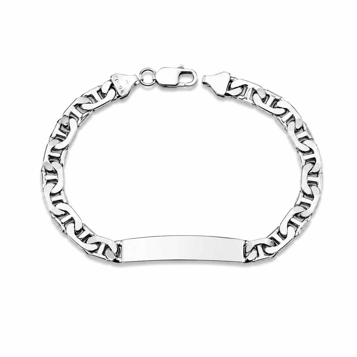 Silver 925 strip mirror Bracelet