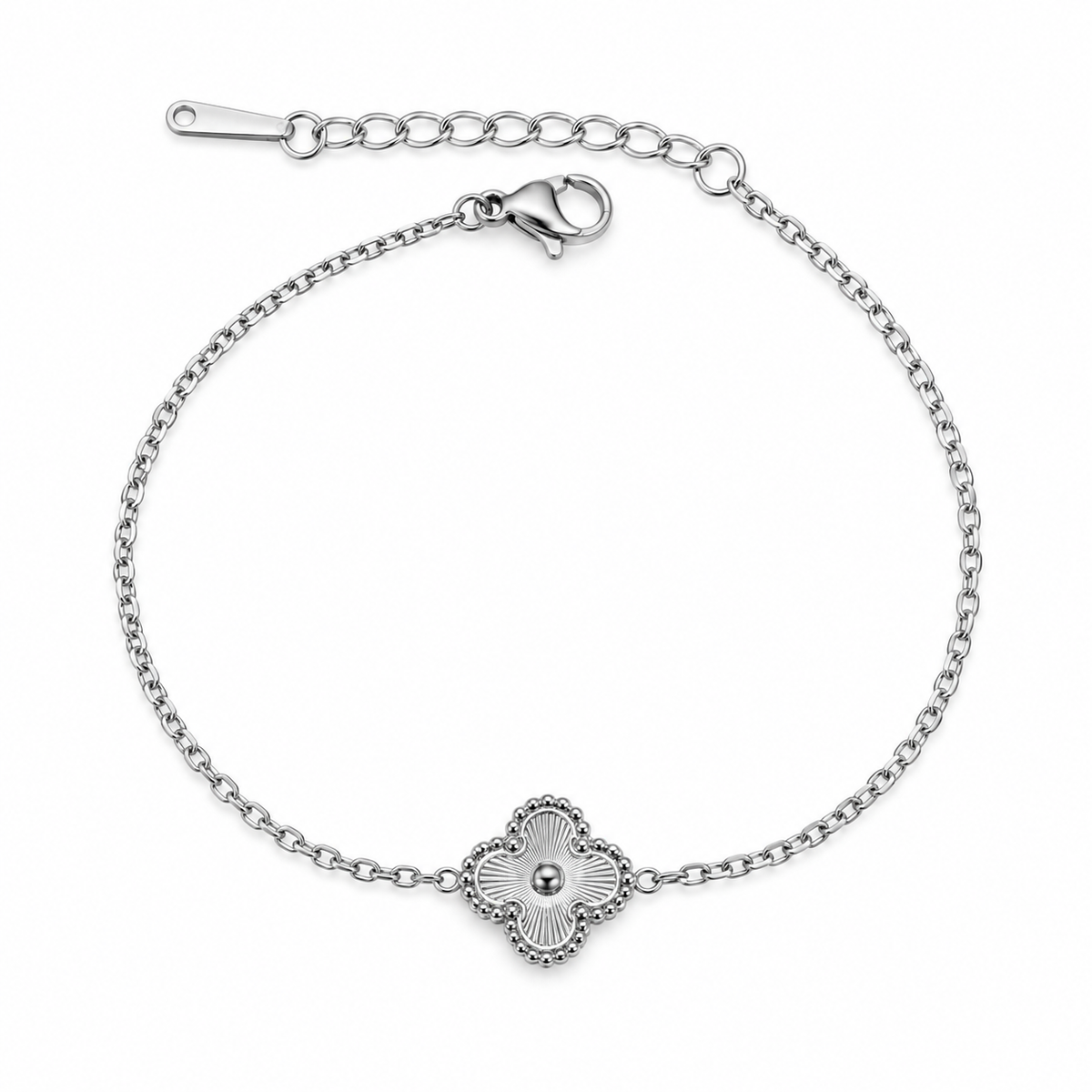 Stainless steel small Clover Bracelet – Gold & Silver
