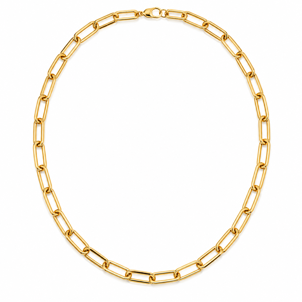 Paperclip Chain Necklace – 60 cm