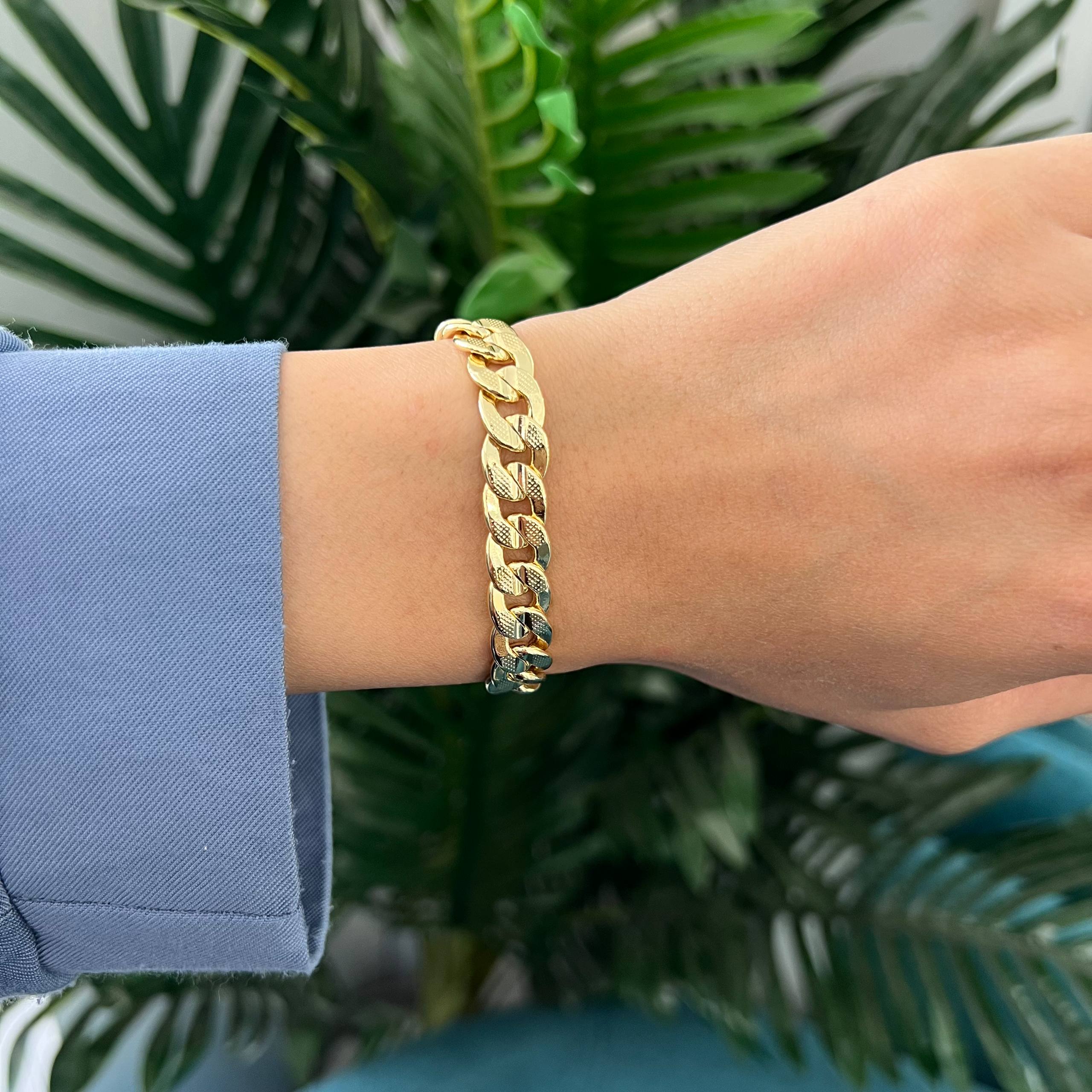 Classic Curb Chain Bracelet