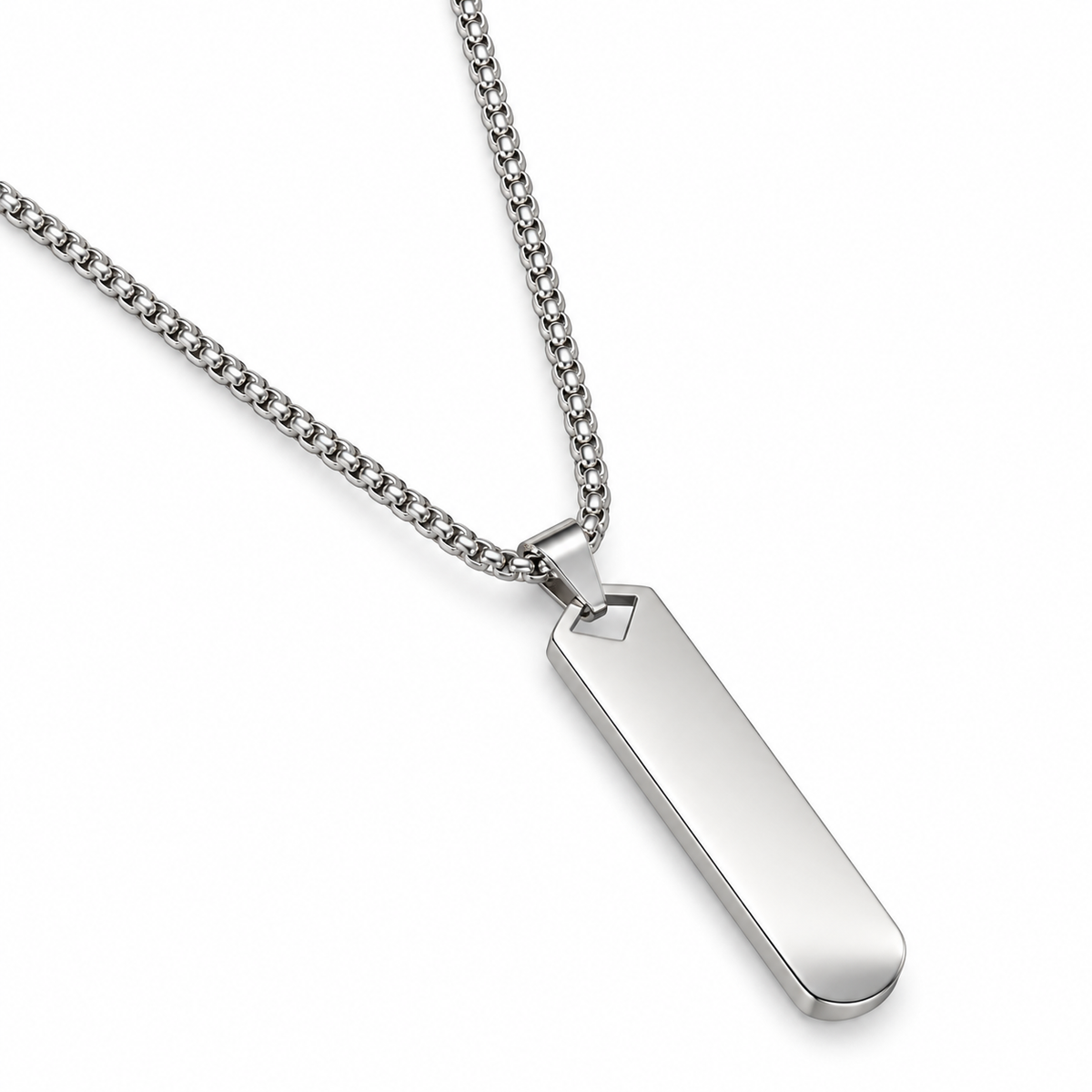 Minimal Bar Pendant Necklace (60cm)✨🔗