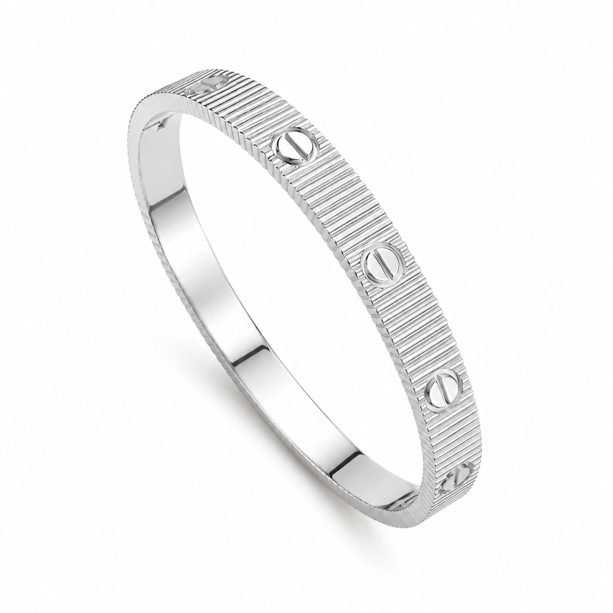 Love Unlimited cartier bangle(silver & gold)