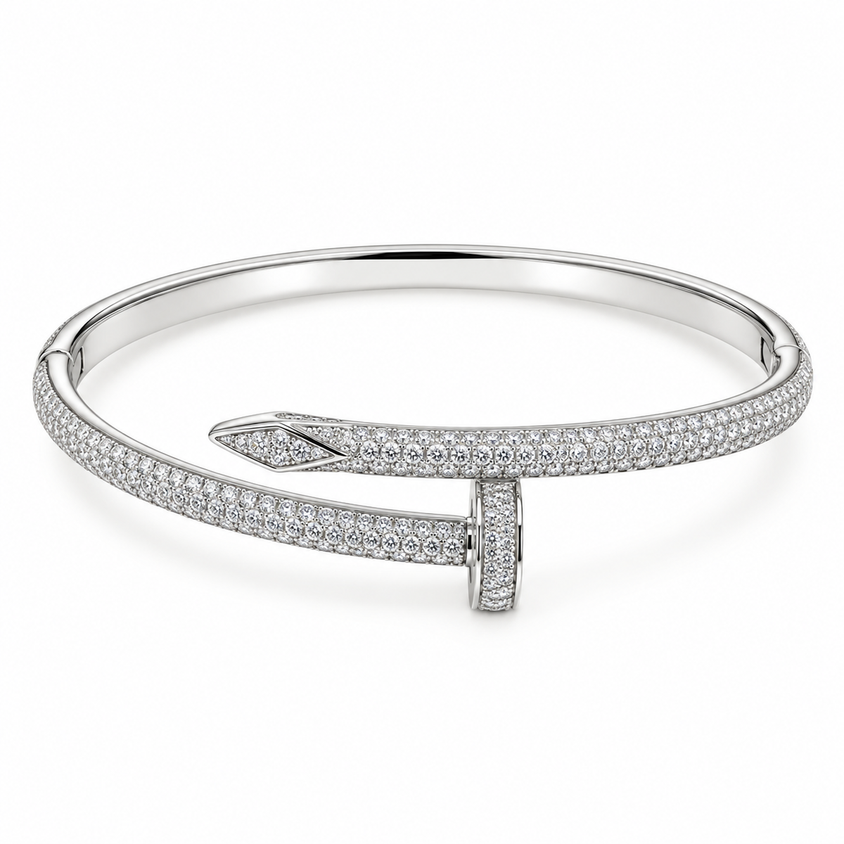 Pavé Nail Bangle