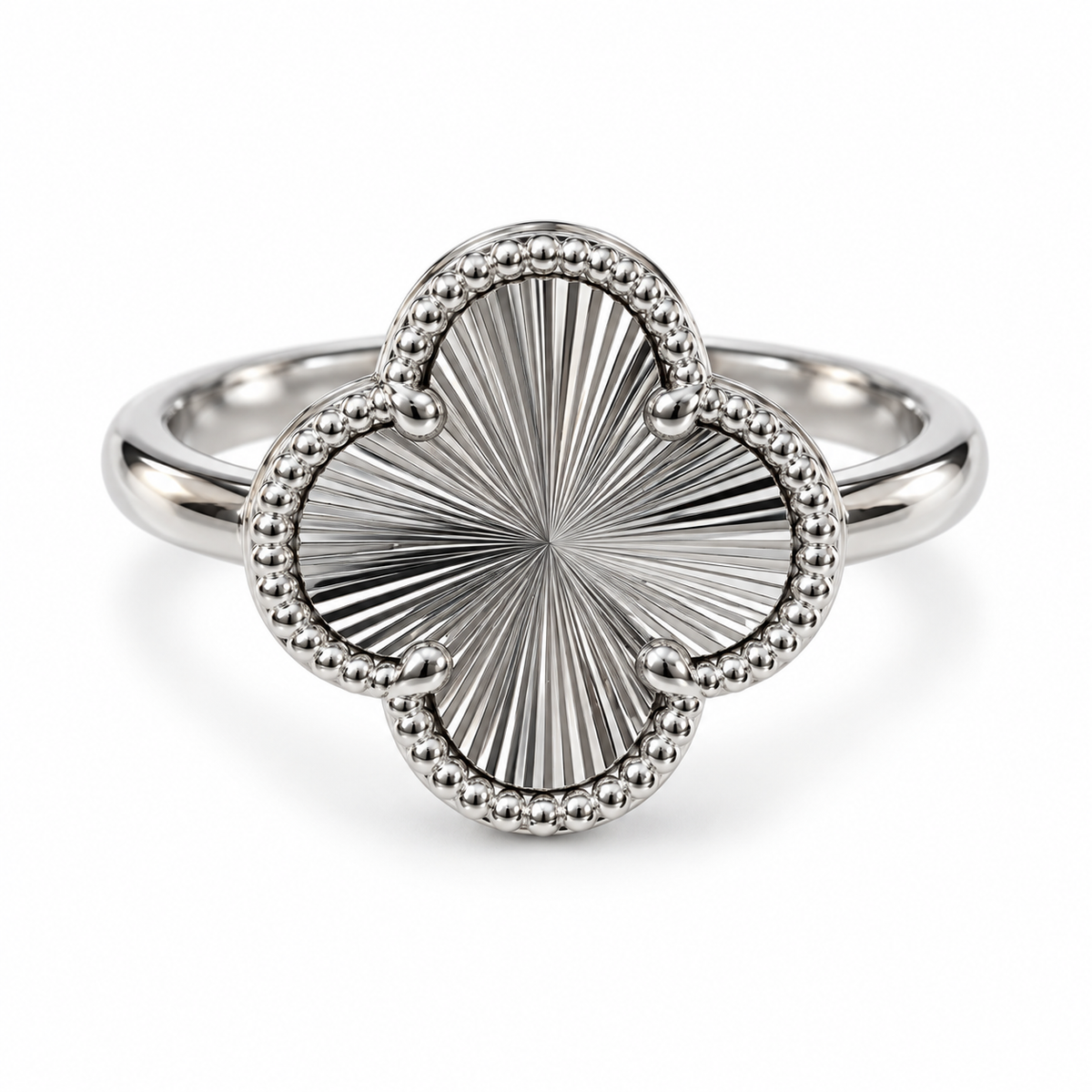 Clover Ring(Free size)– Modern Luck & Shine