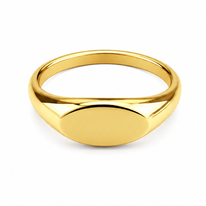 Classic Oval Signet Ring