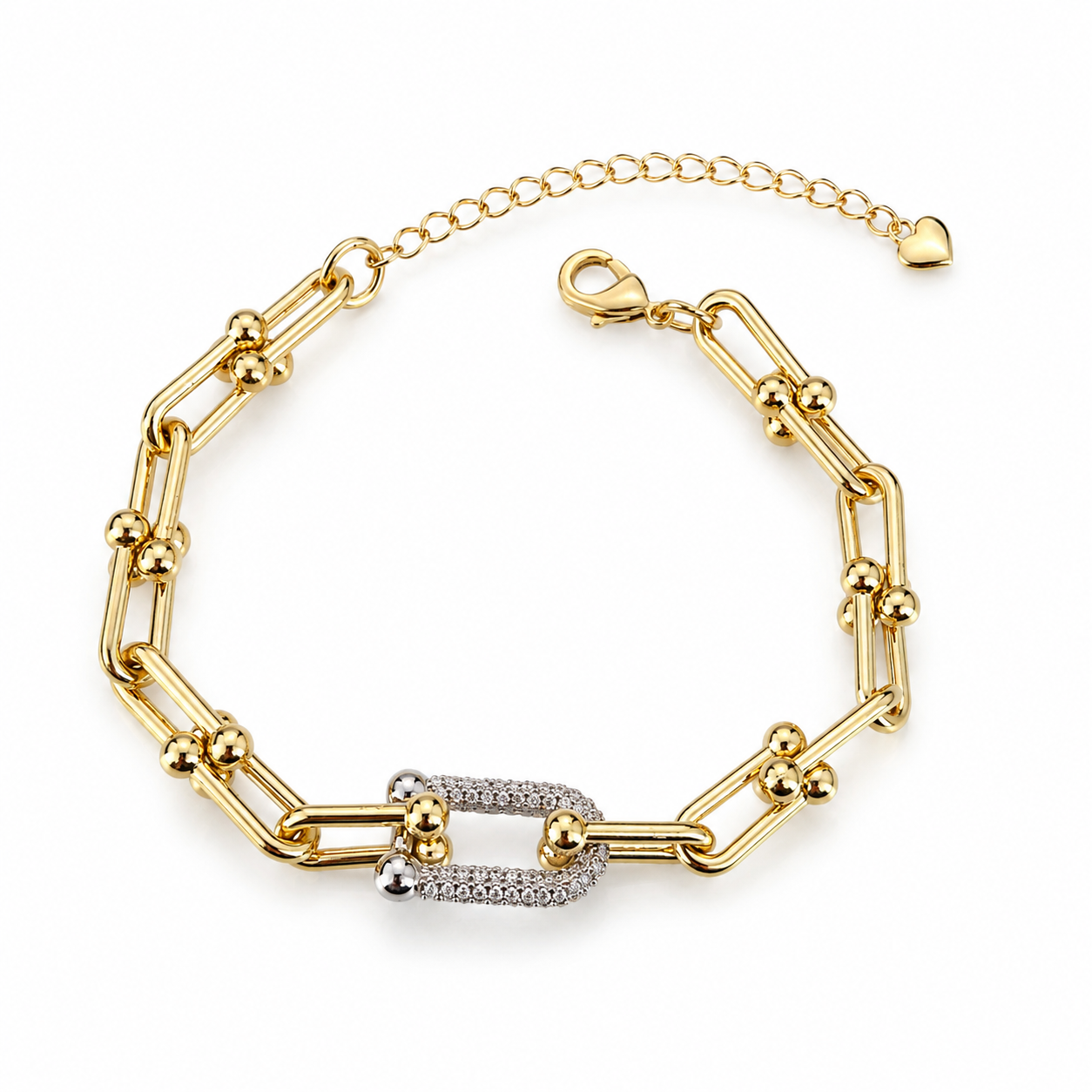 Tiffany-Inspired Link Bracelet