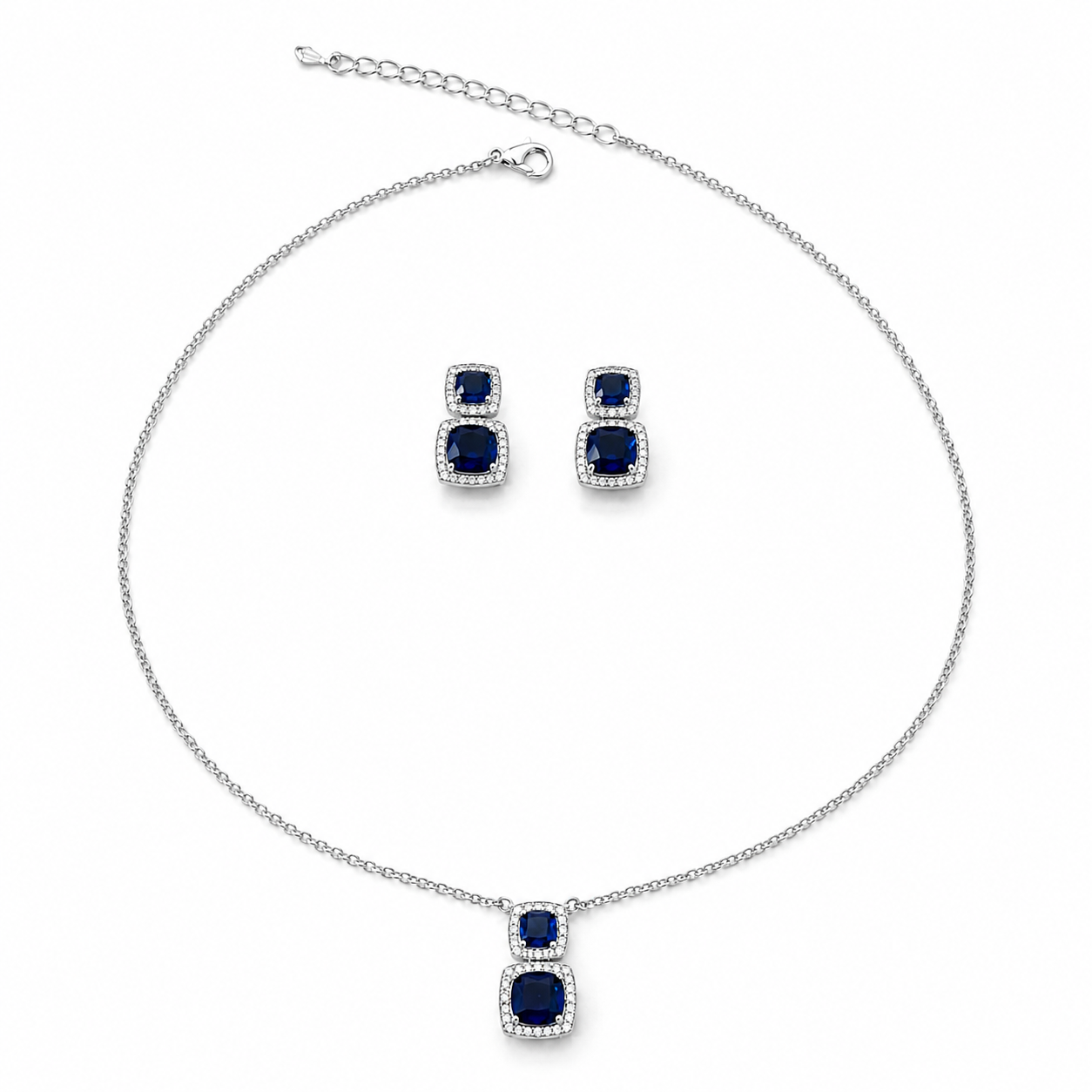 colored Glam Set – Crystal Elegance ✨