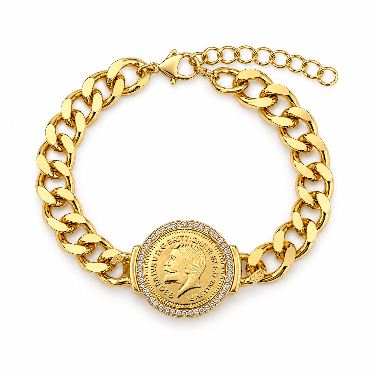 Lira Royale Bracelet – Gold Coin Heritage Edition