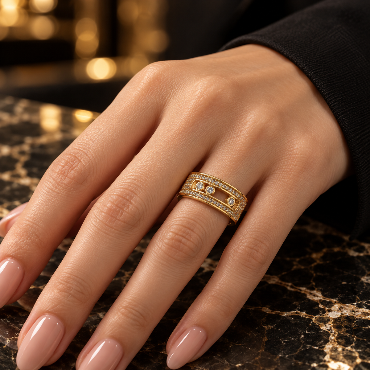 Messica Signature Pavé Ring