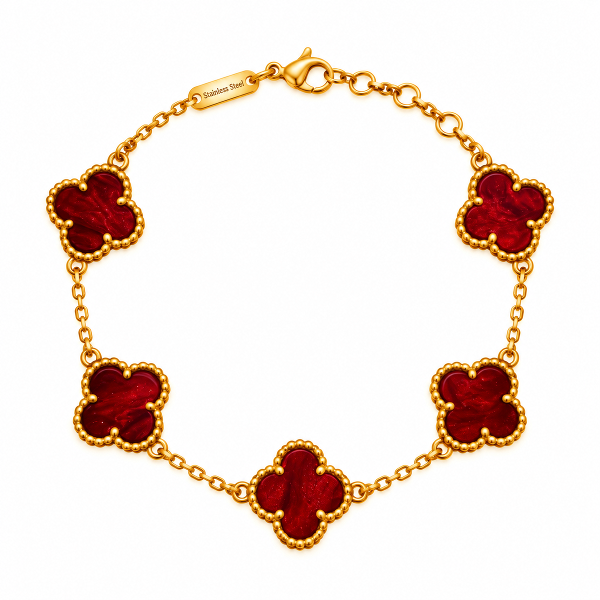 Seda plus Charm Clover Bracelet – Color Your Elegance