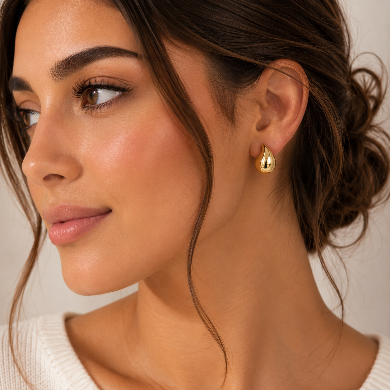 Teardrop Glow Earrings