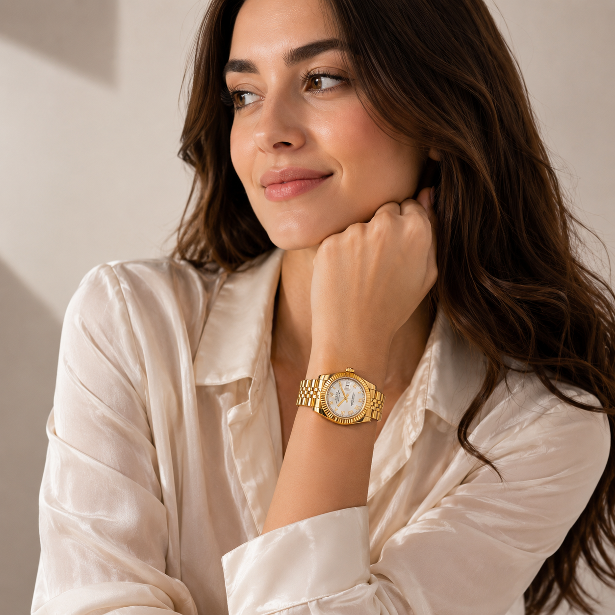 Gold Elegance Women’s Watch – Rolex