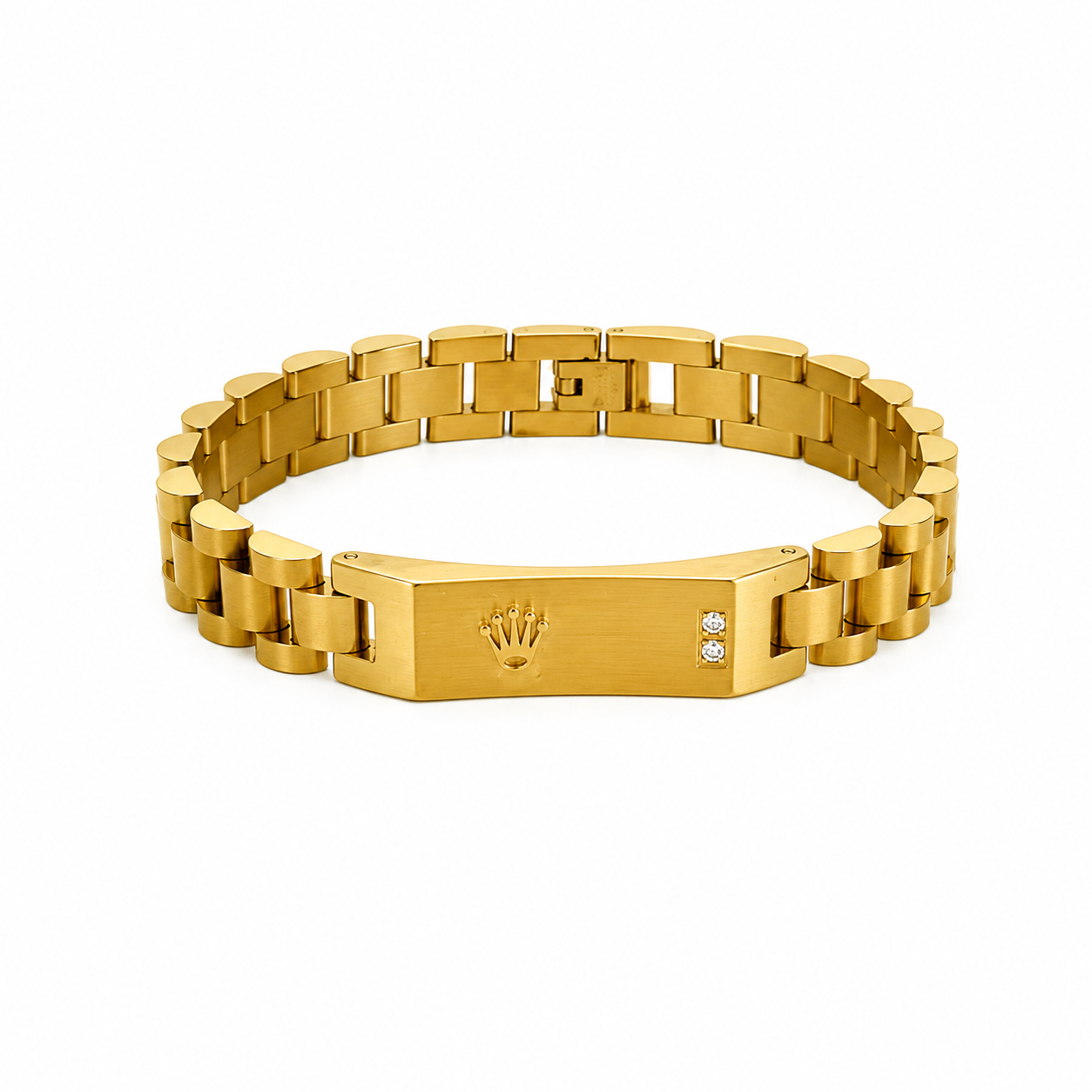 Rolex Crown Emblem Link Bracelet