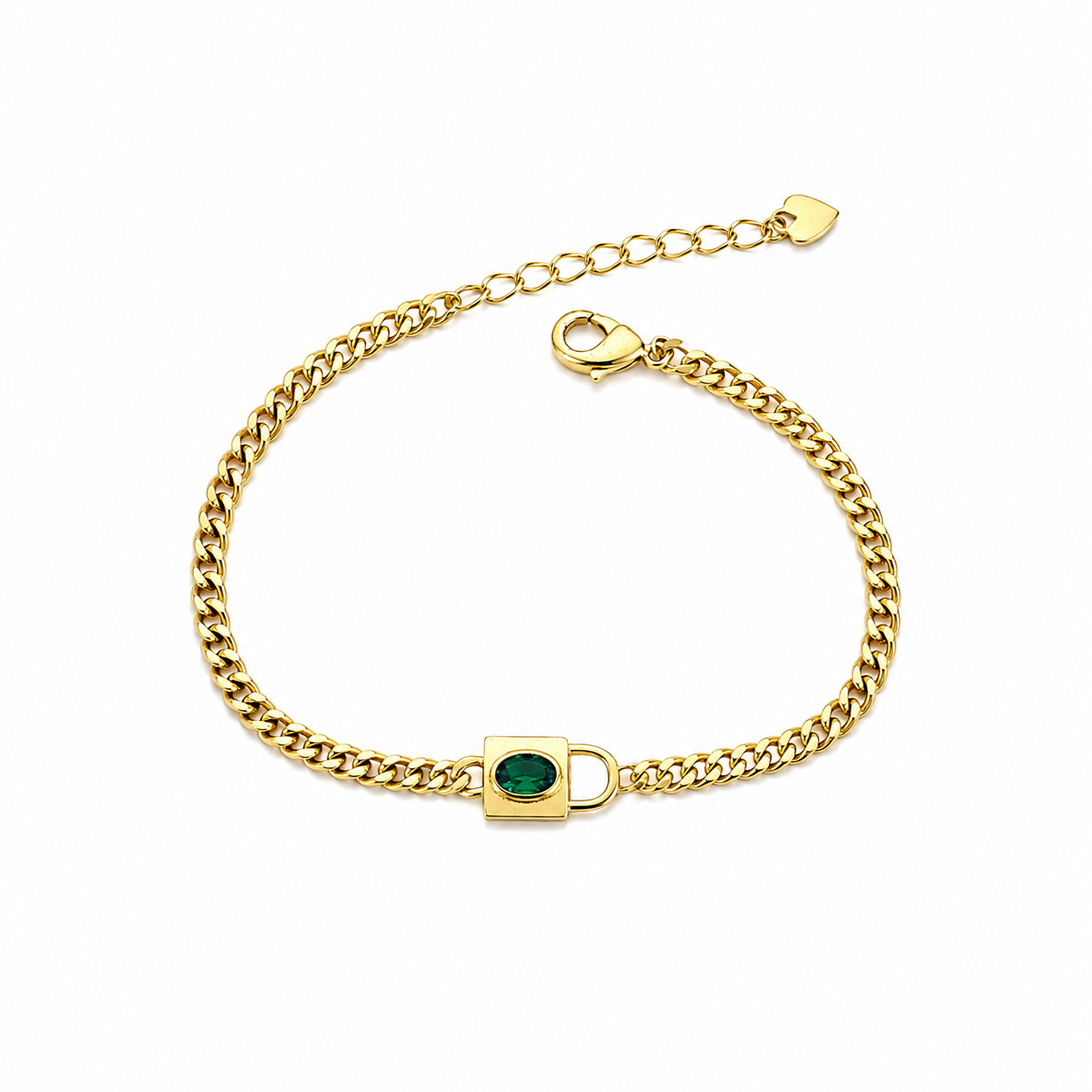 Colored Lock Bracelet