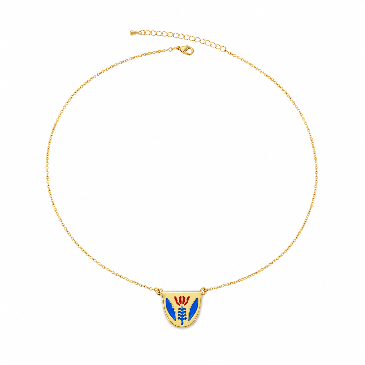 Lebanese Coffee Cup Necklace – Vintage Motif