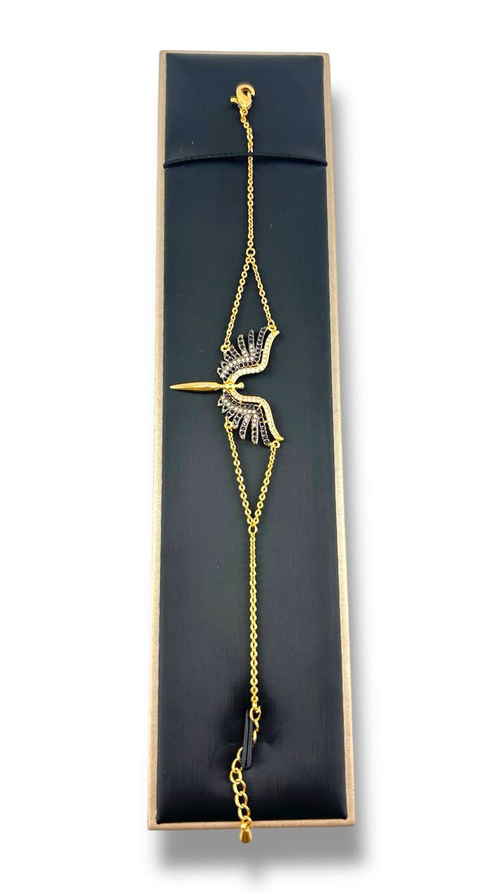 Celestial Wing Slave Bracelet Collection – Water-Resistant & Hypoallergenic