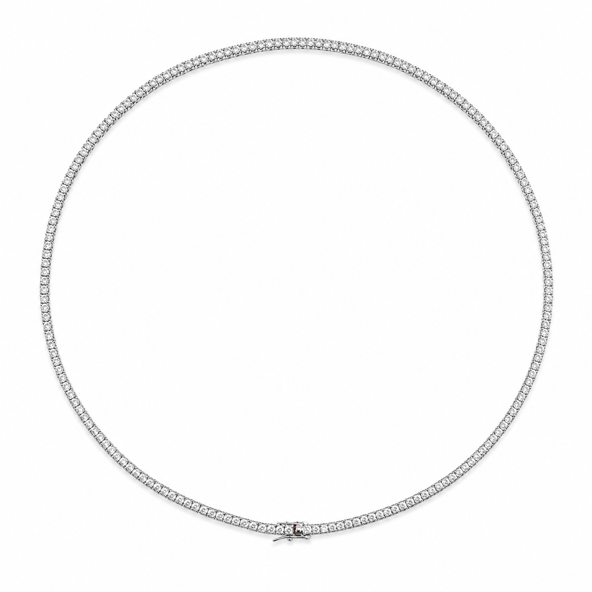 Brass Tennis Necklace(2mm/41cm)