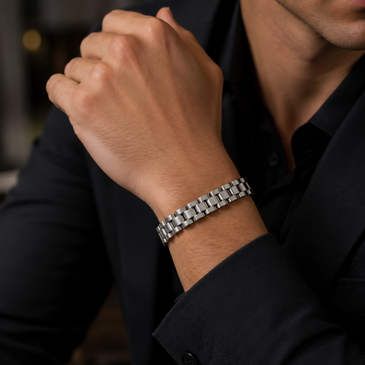 Rolex-Inspired Link Bracelet(10mm)